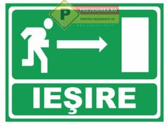 Indicator verde iesire de urgenta dreapta